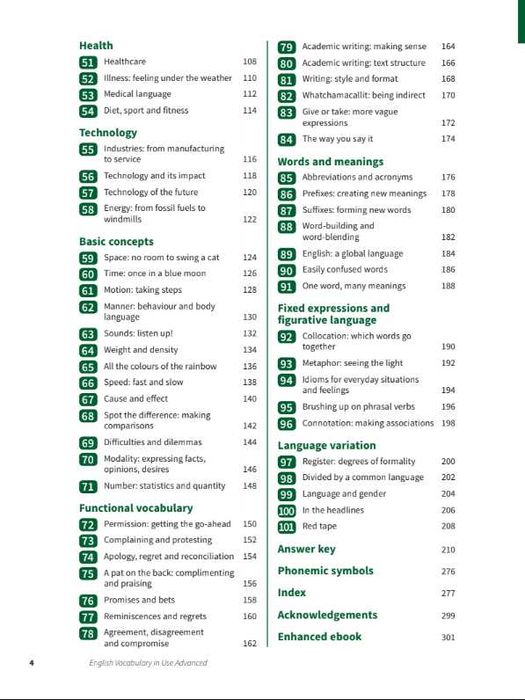 English Vocabulary in Use Advanced 3rd Edition - книга для вивчення англійської