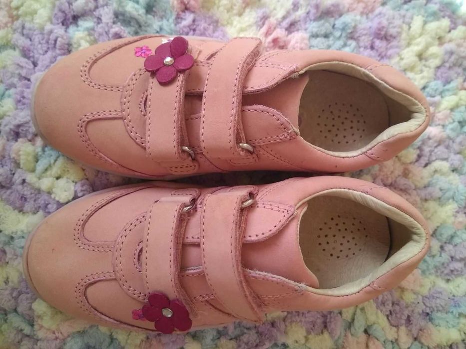 детские кожаные кроссовки туфельки на девочку из натуральной кожи