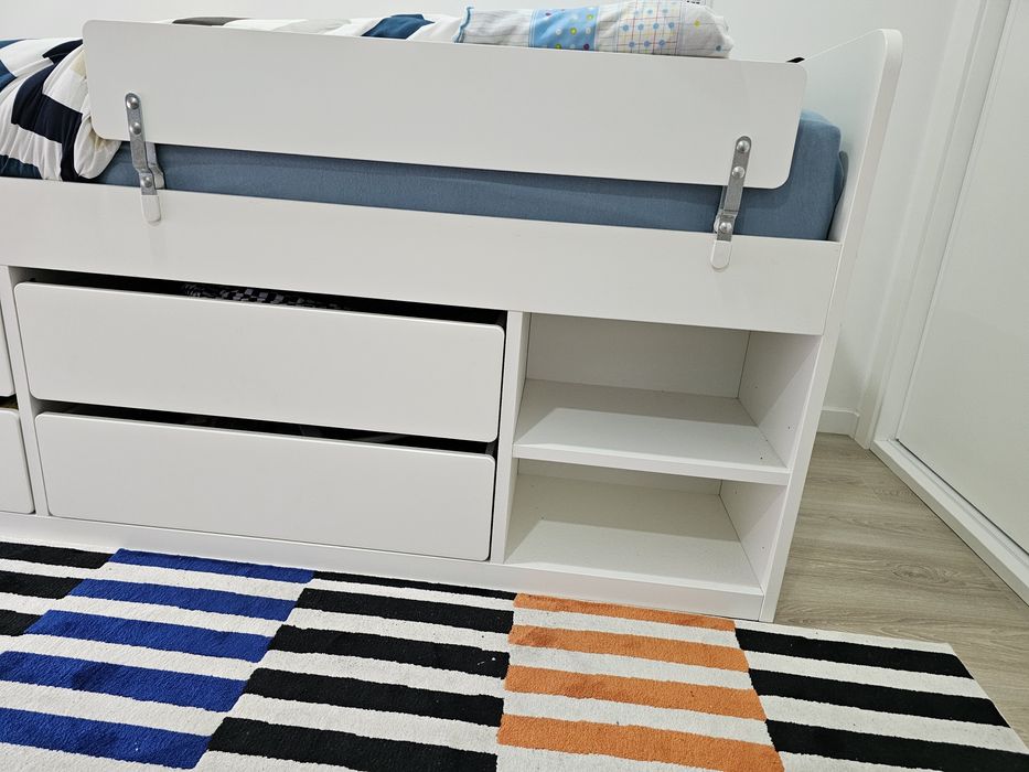 Cama SLAKT IKEA e Colchão 90x200