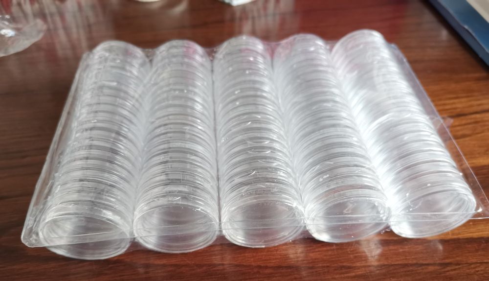 Cápsulas para moedas até 1€