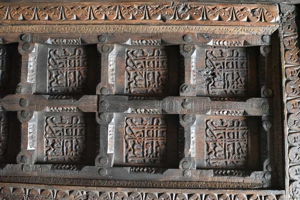 Unikatowa tradycyjna ława / stół egzotyczny (arabski, orientalny)