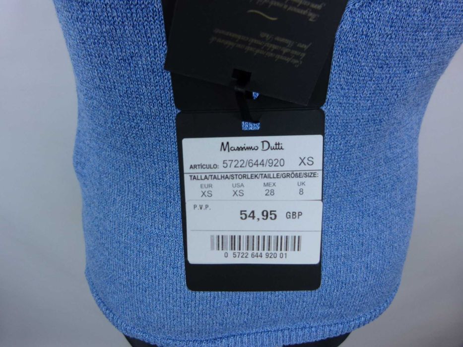 Massimo Dutti bluzka dzinina / XS z metką