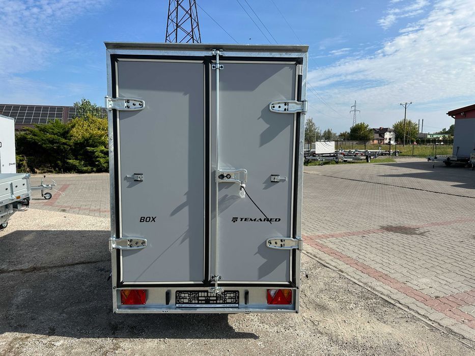 Przyczepa kontener 300x150x180 TEMARED BOX 3015/2 DMC:750kg, KAT. B!