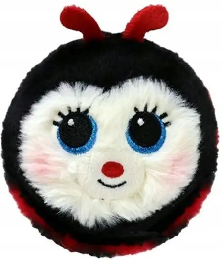 Maskotka Piłka Biedronka Buggie Beanie Bouncers Ty - 9Cm. Meteor. Nowy Produkt