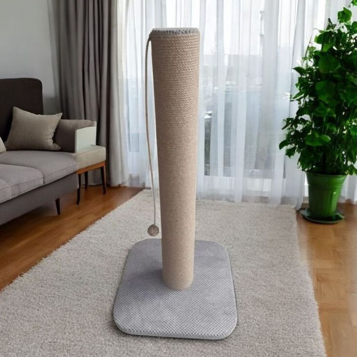 Когтеточка з дерева 65/82/102см 11Ø для Великих котів для мейнкунів