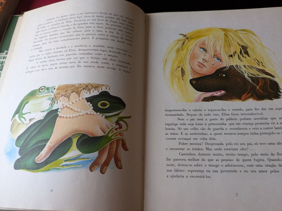 Os Cisnes Selvagens de Andersen