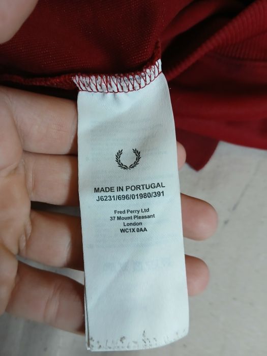 Олимпийка Fred perry на лампасах
