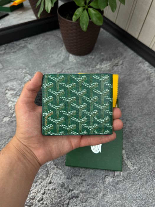 Гаманець з еко-шкіри Goyard преміум класу з подарунковим набором