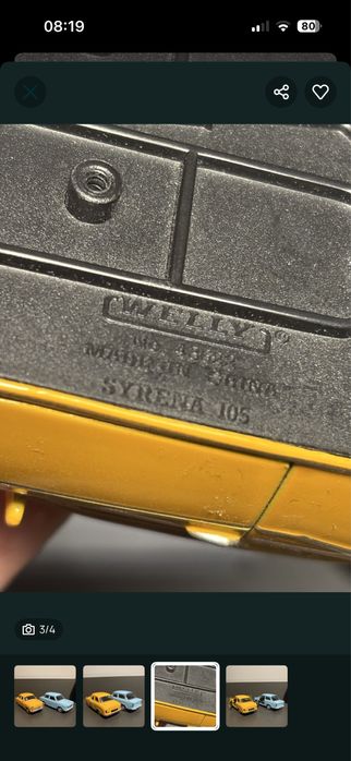 Złoty Motor - Perfum i Model trabant i syrenka.