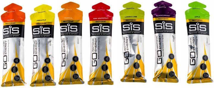 Żel energetyczny Science Sport GO Isotonic Gel 7x60ml DLA BIEGACZY