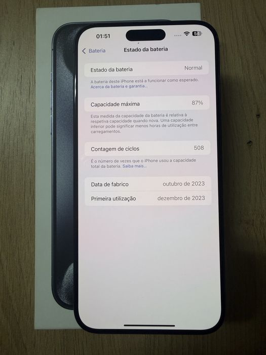 Iphone 15 pro max 256gb