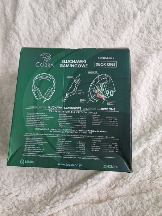 Nowe słuchawki Xbox One Cobra Led Headset