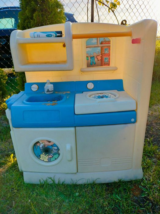Zabawka ogrodowa, pralka