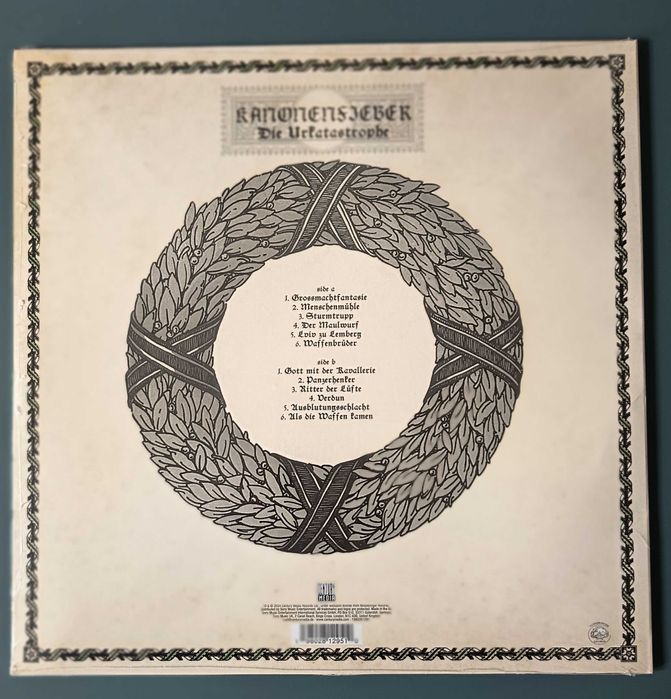 Vinil de KANONENFIEBER - Die Urkatastrophe (novo selado)