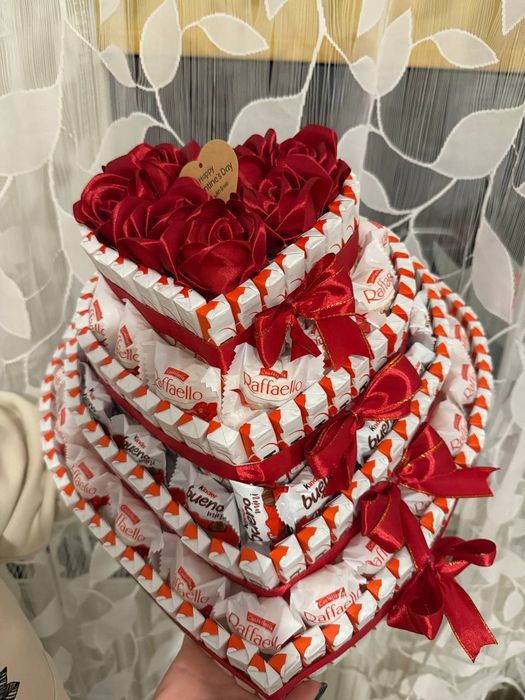 Prezent Mega tortik na Valentynki