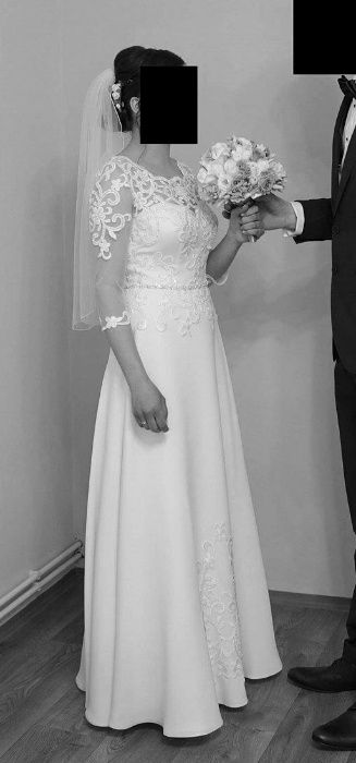 Piękna suknia ślubna