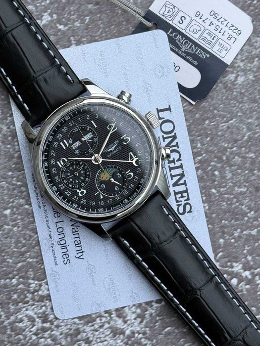 Швейцарские механические часы Longines Collection Moonphases