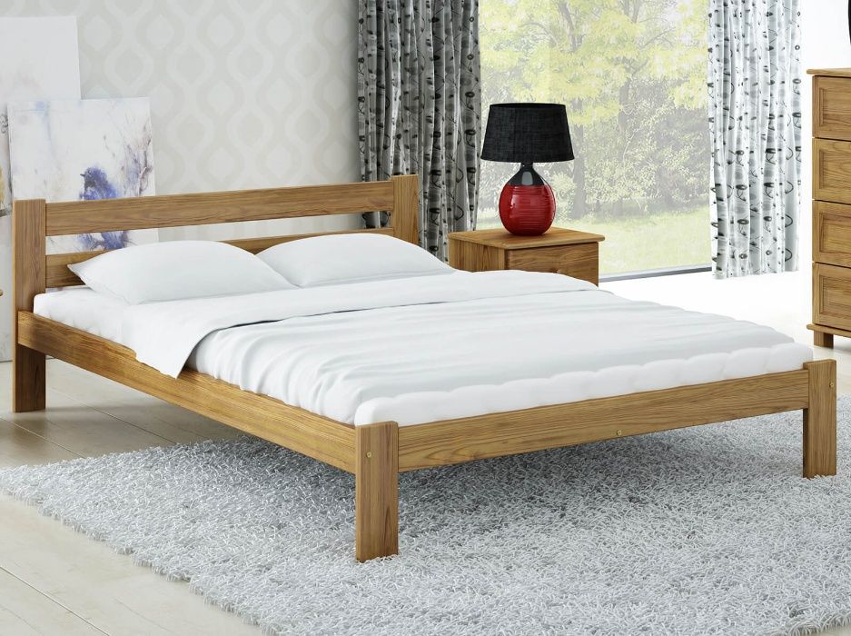 Meble Magnat łóżko drewniane sosnowe Mato 90 różne wymiary kolory