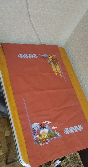 Рушник з ручною вишивкою "Різдво".