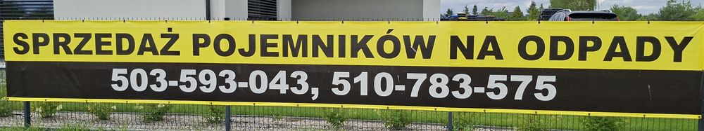 Kosze na odpady 240l, 120, kontenery 1100l nowe uzywane