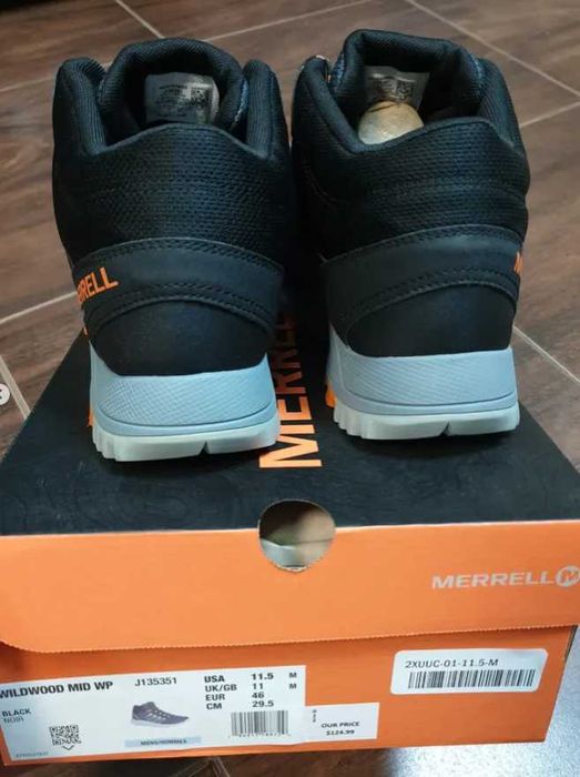 Черевики Merrell Wildwood Waterproof оригінал 44,5 євро 46