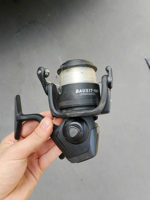 Cana de pesca Caperlan Symbios 100 4,20 m + Carreto Bauxit 100