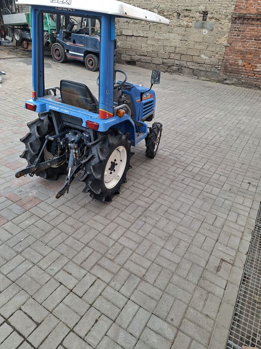 Traktorek iseki 4x4 wspomaganie kierownicy
