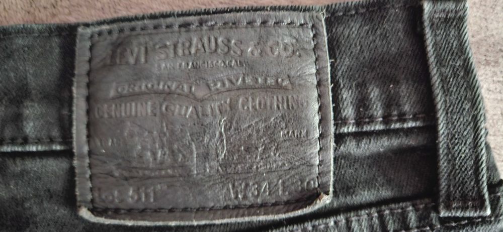 Spodnie Levis 511 rozmiar 34/30 czarne