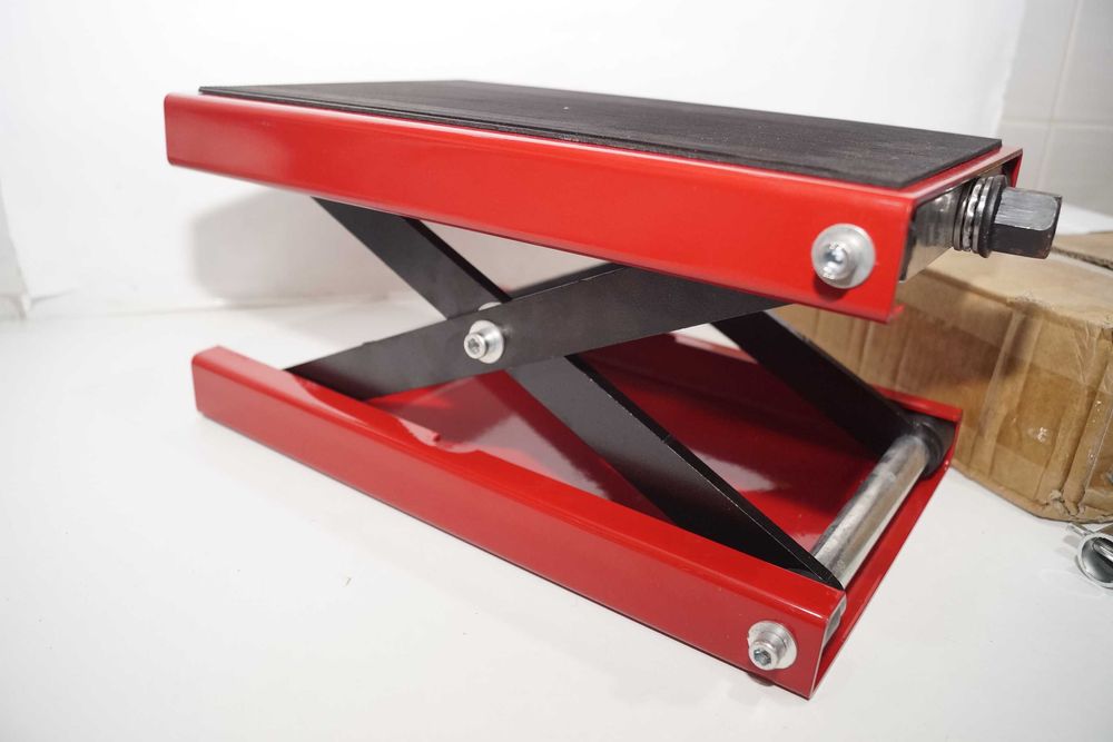 G468 Stojak modnośnik nożycowy 85mm-340mm do motocykli 450kg