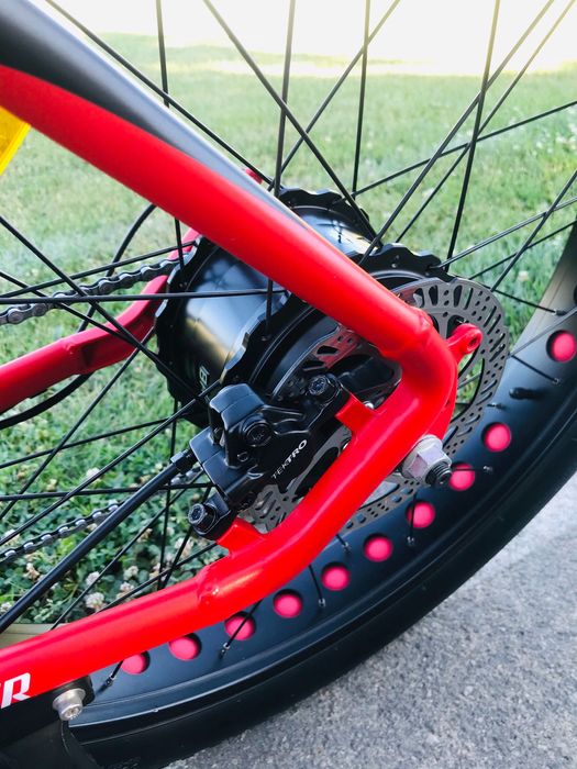 Електровелосипед Like Bike Bruiser Red АКБ новое состояние на фото