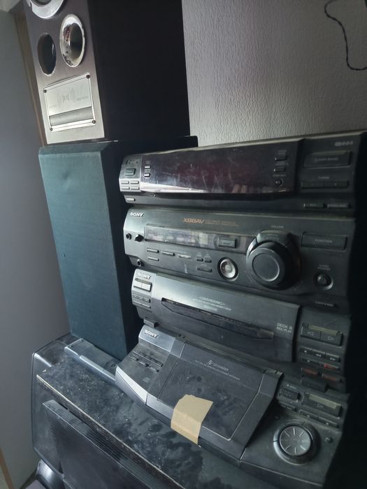 Aparelhagem Sony vintage