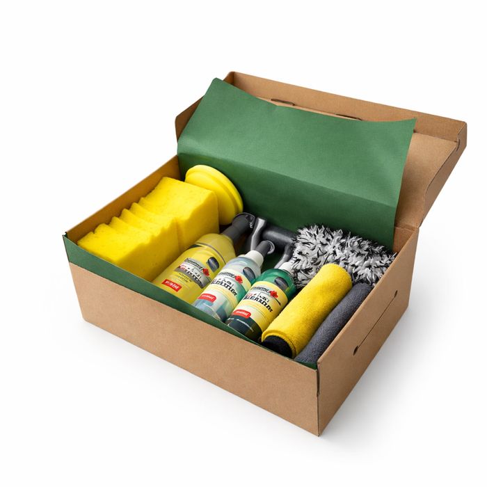 Великий набір для прибирання в авто. Подарунок на  14 лютого