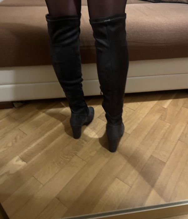 Чоботи ботфорти 40