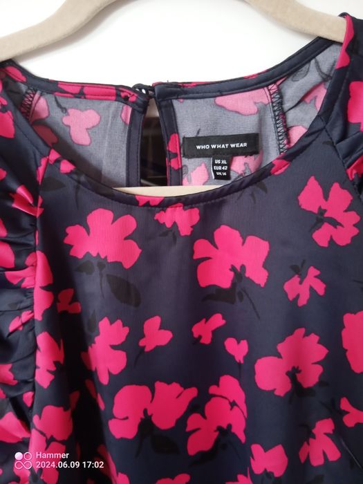 Bluzka w kwiaty WHO what wear xl