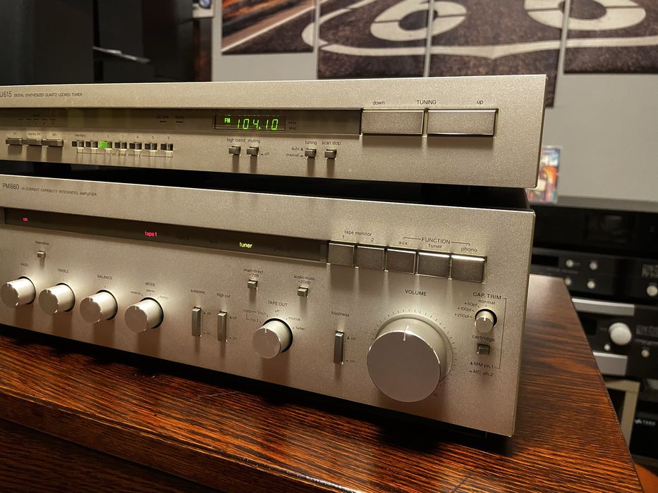 Wzmacniacz Harman Kardon PM660 Tuner TU615 po serwisie