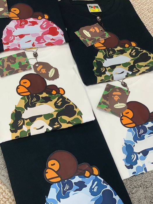 ‼️РОЗПРОДАЖ‼️ Футболка Bape | Чорна, біла | Розміри S, M, L, XL, XXL