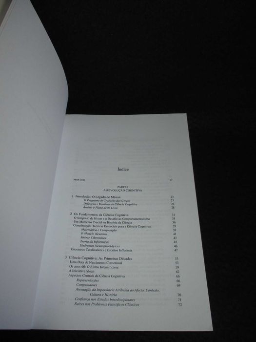 Livro A Nova Ciência da Mente Uma história da Revolução Cognitiva