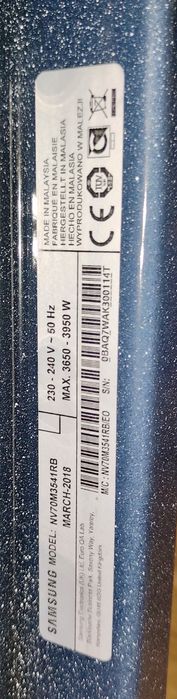 Piekarnik do zabudowy Samsung NV70M3541RB