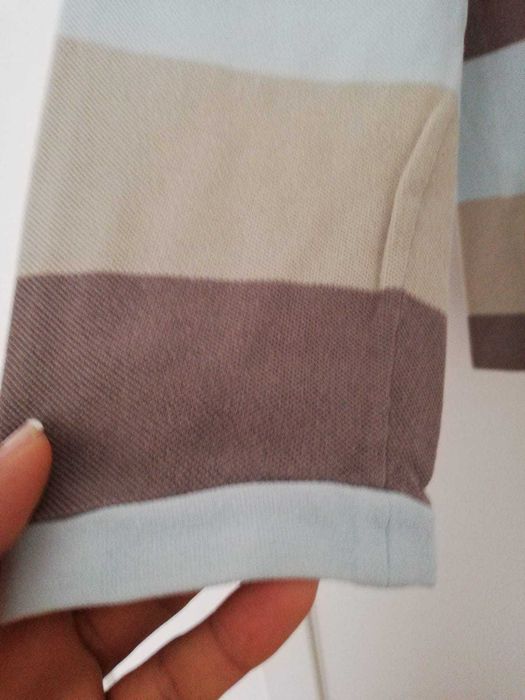 Camisa Polo Lacoste, de manga comprida  M