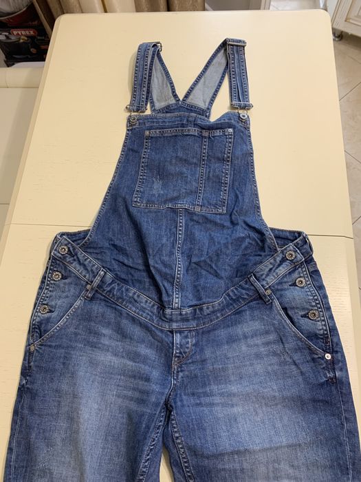 Комбензон комбенизон джинсовий для вагітних H&m 44 р XL