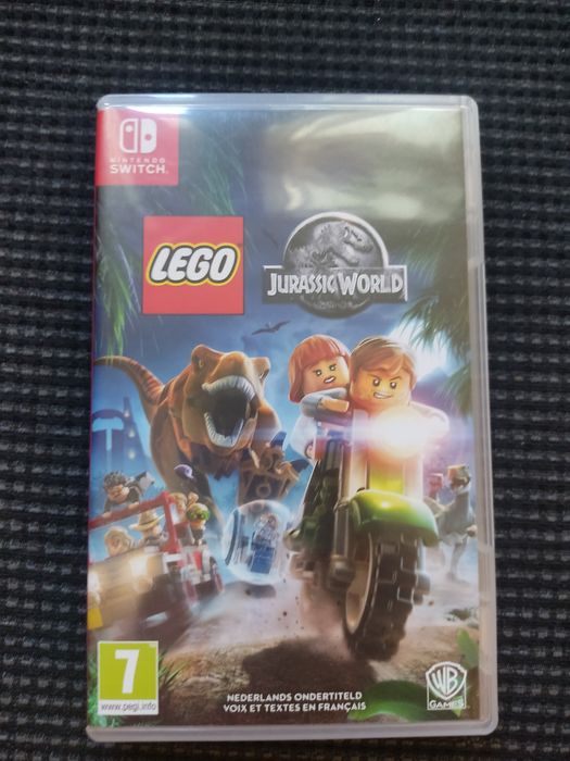 Jogo Lego Jurassic World para Nintendo Switch.