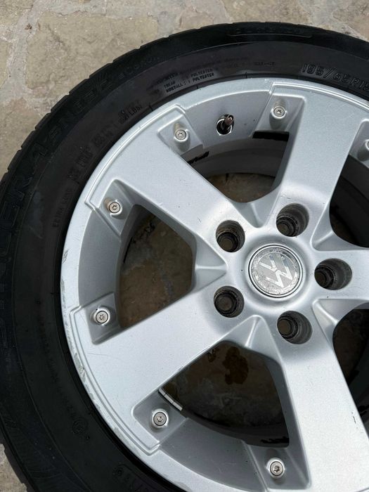 Диск  VW 5x112 7JxR15 з шиною 195/65 R15 колесо Volkswagen 5/112