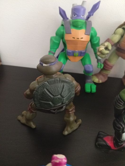 Conjunto de figuras TMNT ninja turtles