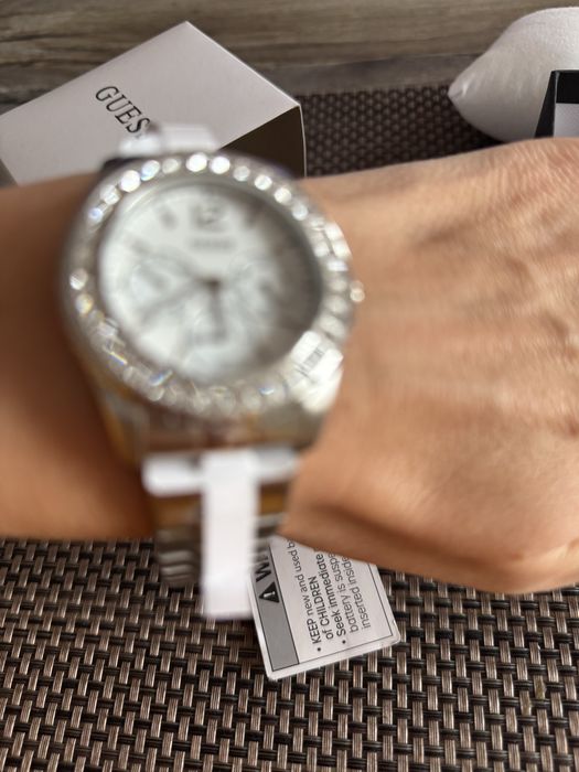 Годинник GUESS factory silver tone