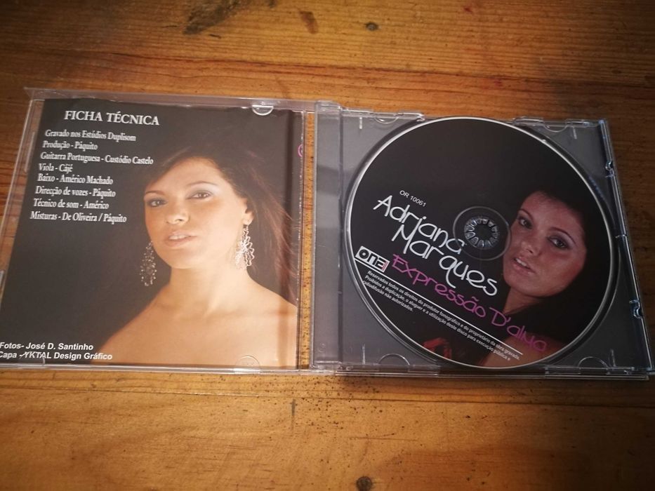 ADRIANA MARQUES - Expressão D'Alma 	CD