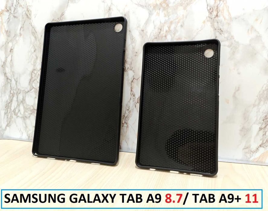 Чорний силіконовий чохол Samsung galaxy Tab A9 8.7/ a9 /A9+ plus A11