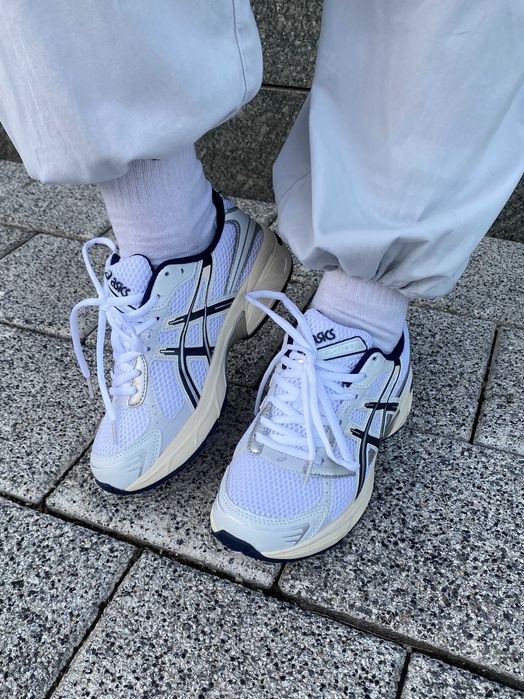 ‼️НОВІ Кросівки ASICS Gel-1130  White Black Beige