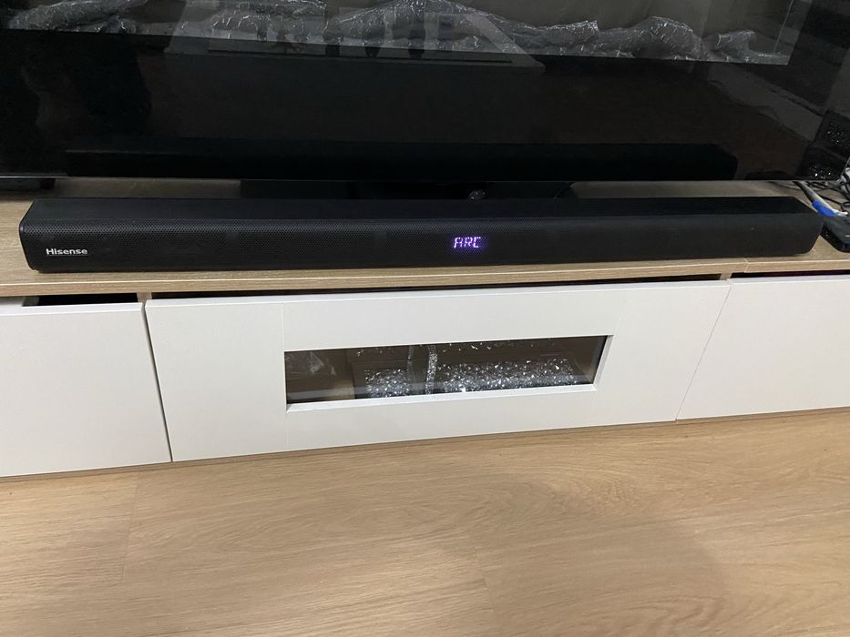 Soundbar Hisense HS218 com Subwoofer - Som Potente para Tv e Musica