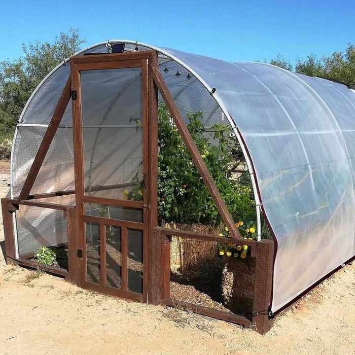 Plandeka Ogrodowa Tarasowa Przezroczysta Ogrodu 2x2m i INNE ROZMIARY