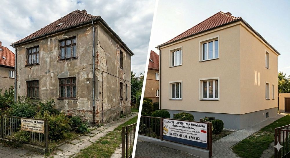 Elewacje i docieplenia budynków